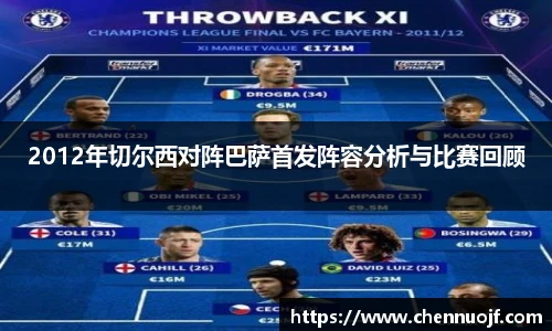 2012年切尔西对阵巴萨首发阵容分析与比赛回顾